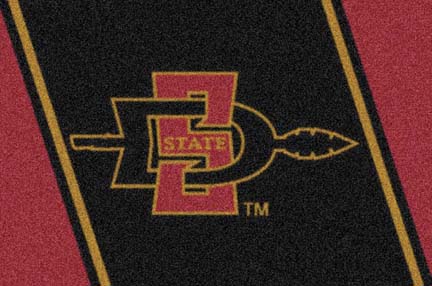 San Diego State Aztecs 4' x 6' Team Door Mat