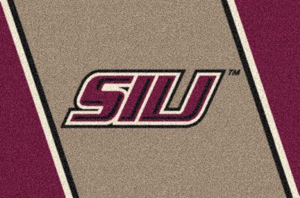 Southern Illinois Salukis "SIU" 7' 8" x 10' 9" Team Spirit Area Rug