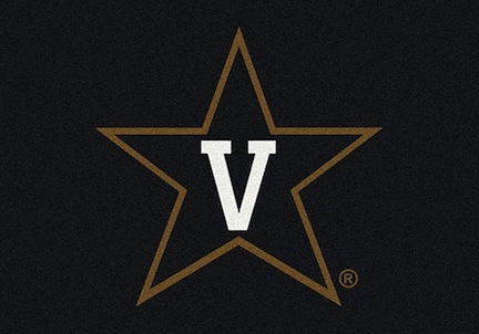 Vanderbilt Commodores 2'8" x 3'10" Team Spirit Area Rug