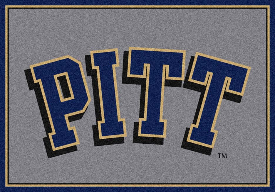 Pittsburgh Panthers "Pitt" 3'10"x 5'4" Team Spirit Area Rug