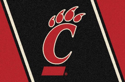 Cincinnati Bearcats 3'10"x 5'4" Team Spirit Area Rug