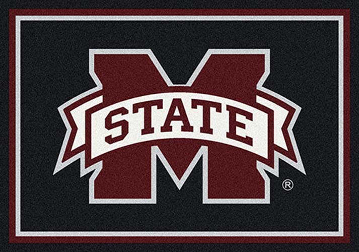Mississippi State Bulldogs 7' 8" x 10' 9" Team Spirit Area Rug