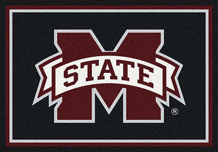 Mississippi State Bulldogs 7' 8" x 10' 9" Team Spirit Area Rug