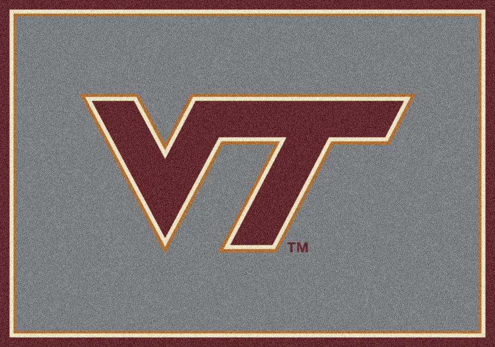 Virginia Tech Hokies (Horizontal) 4' x 6' Team Door Mat