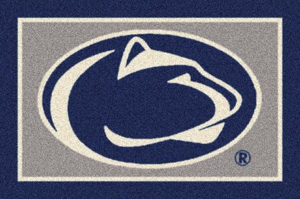 Penn State Nittany Lions "Logo" 5'4"x 7' 8" Team Spirit Area Rug