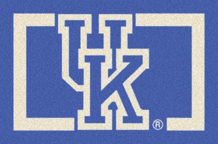 Kentucky Wildcats "Horizontal" 5'4"x 7' 8" Team Spirit Area Rug