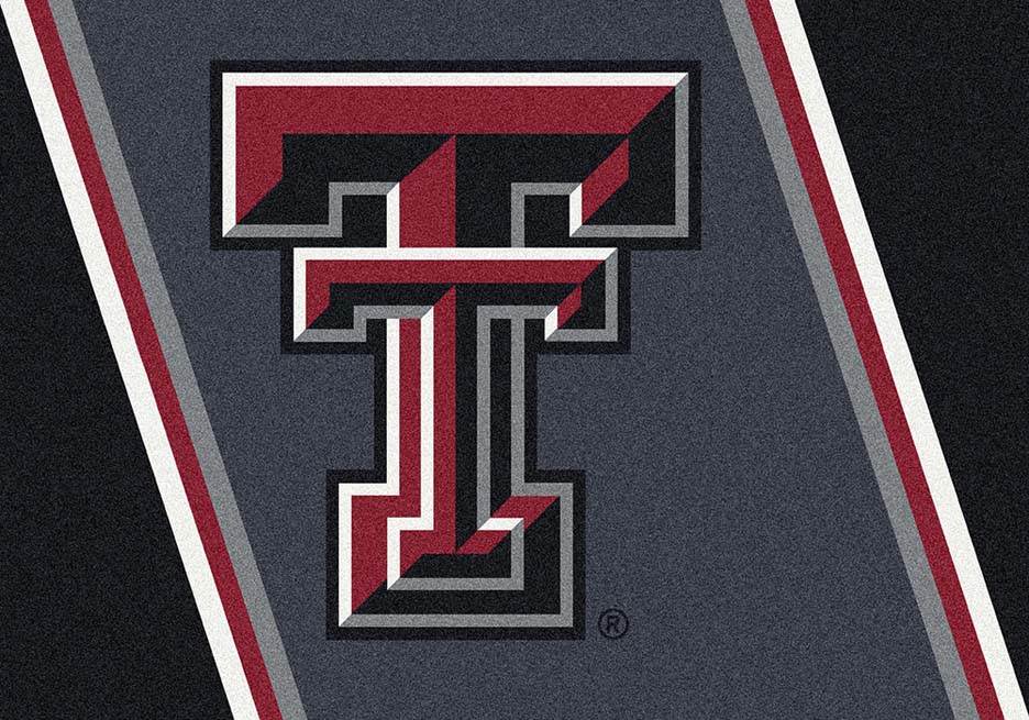 Texas Tech Red Raiders "T" 2'8"x 3'10" Team Spirit Area Rug