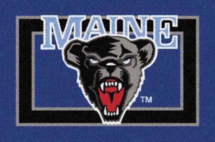 Maine Black Bears 7' 8" x 10' 9" Team Spirit Area Rug