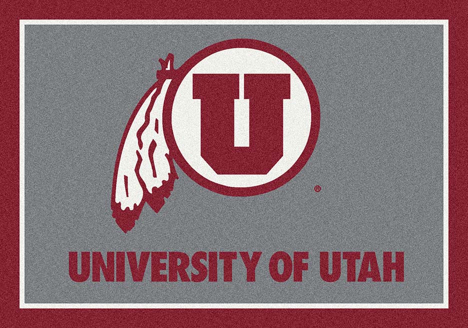 Utah Utes 3'10"x 5'4" Team Spirit Area Rug