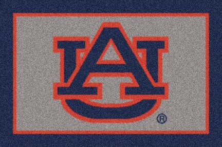 Auburn Tigers "AU" 2'8"x 3'10" Team Spirit Area Rug