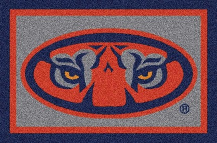 Auburn Tigers "Tiger Eyes" 5'4"x 7' 8" Team Spirit Area Rug