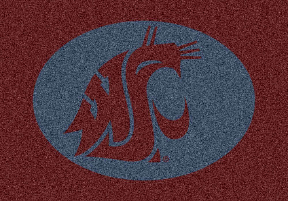 Washington State Cougars 5'4"x 7' 8" Team Spirit Area Rug