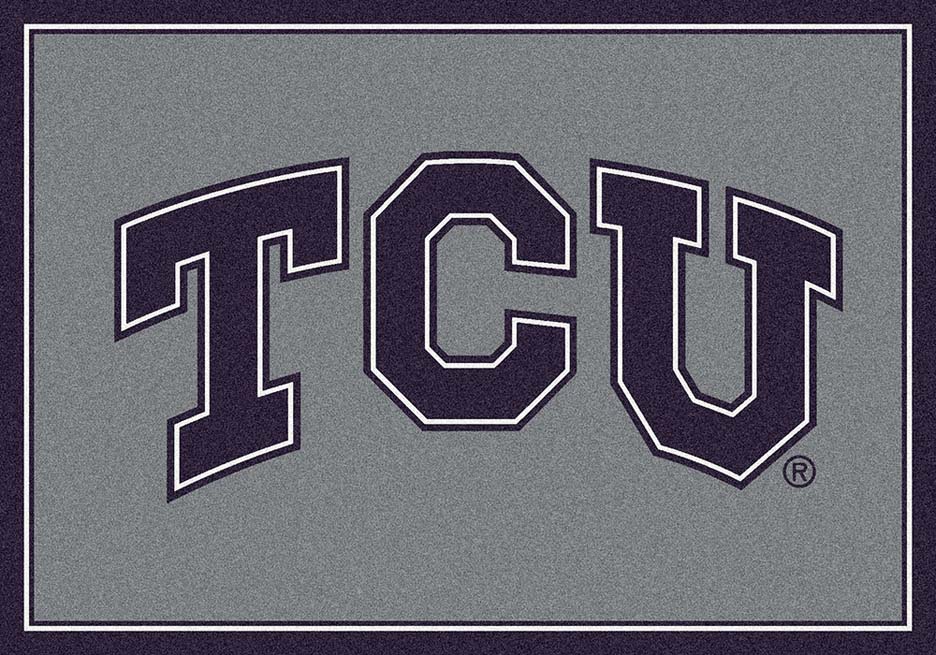 Texas Christian Horned Frogs 7' 8" x 10' 9" Team Spirit Area Rug