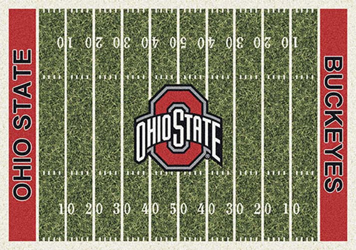 Ohio State Buckeyes 3' 10" x 5' 4" Home Field Area Rug