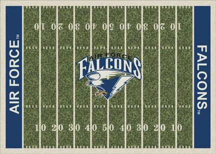 Air Force Academy Falcons 5' 4" x 7' 8" NCAA Home Field Area Rug
