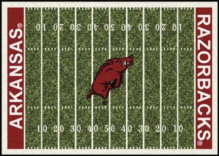 Arkansas Razorbacks 3' 10" x 5' 4" Home Field Area Rug