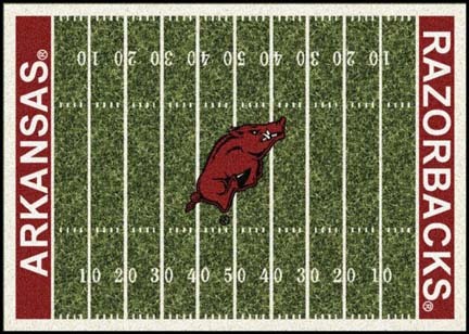 Arkansas Razorbacks 3' 10" x 5' 4" Home Field Area Rug