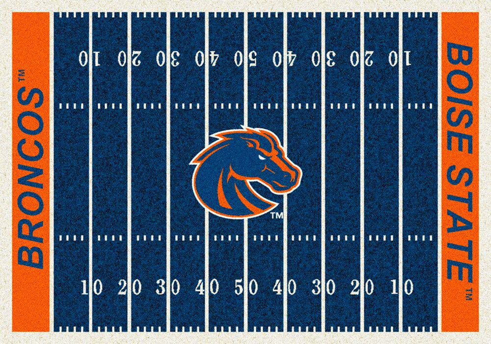 Boise State Broncos 7' 8" x 10' 9" NCAA Home Field Area Rug