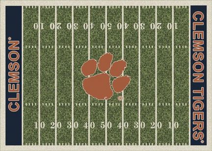 Clemson Tigers 3' 10" x 5' 4" Home Field Area Rug