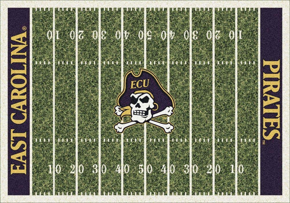 East Carolina Pirates 7' 8" x 10' 9" NCAA Home Field Area Rug