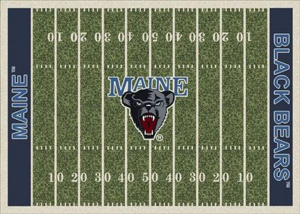 Maine Black Bears 3' 10" x 5' 4" Home Field Area Rug