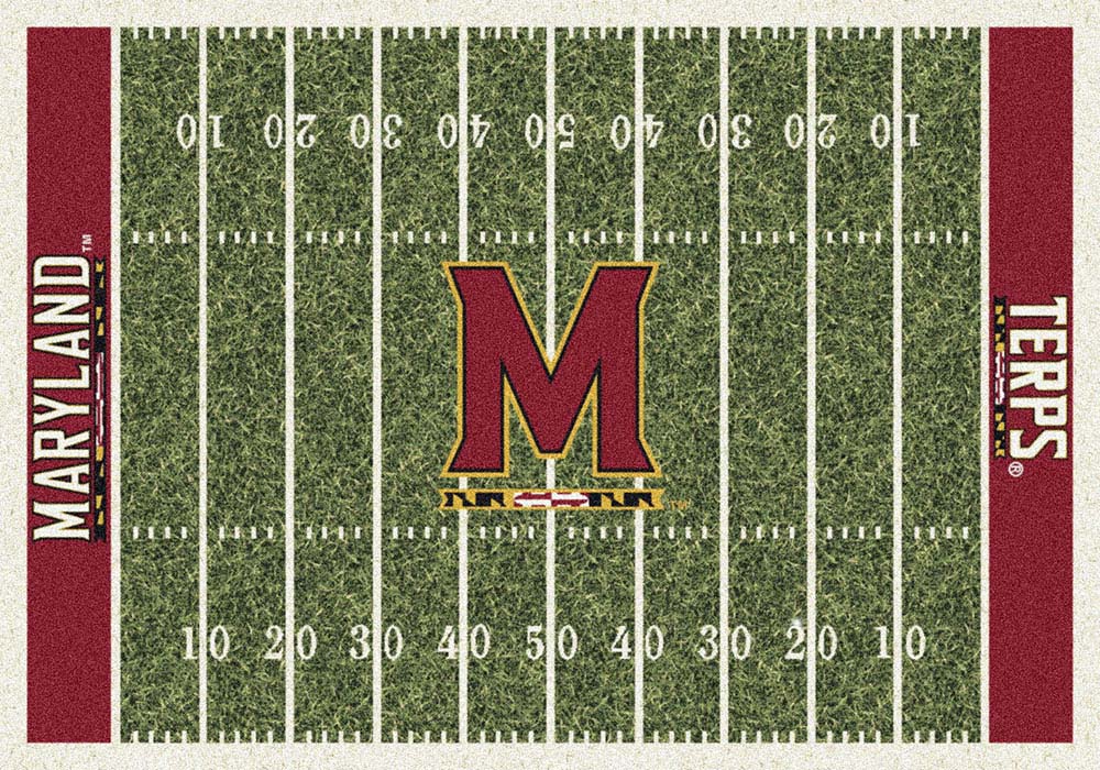 Maryland Terrapins 5' 4" x 7' 8" NCAA Home Field Area Rug