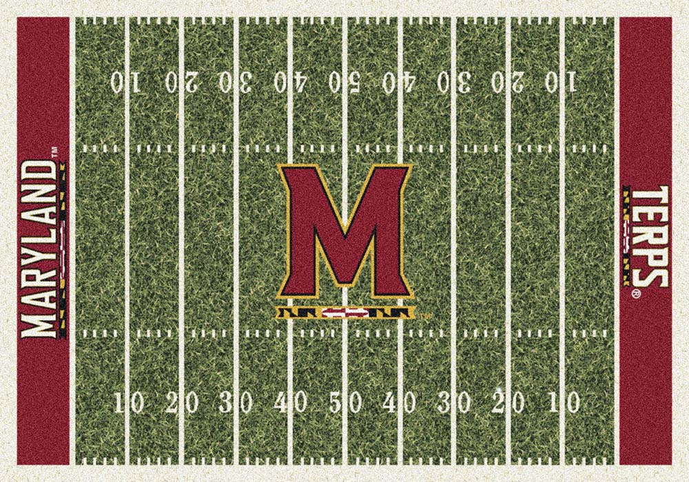 Maryland Terrapins 7' 8" x 10' 9" NCAA Home Field Area Rug