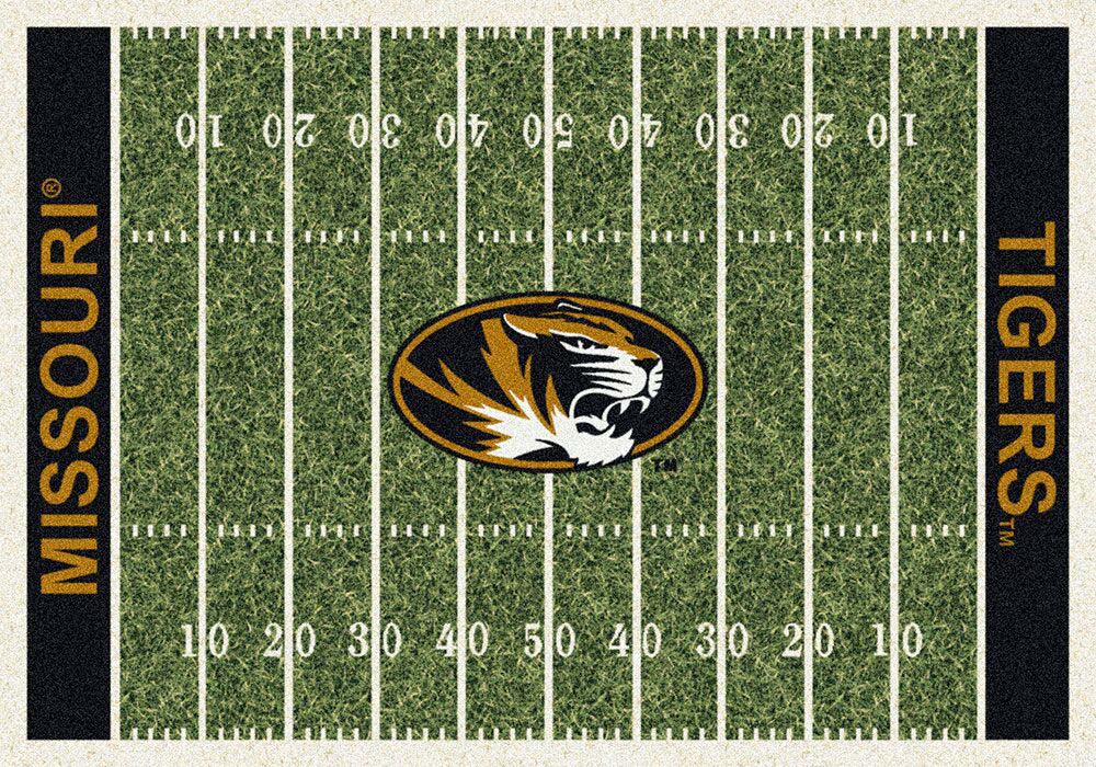 Missouri Tigers 5' 4" x 7' 8" NCAA Home Field Area Rug