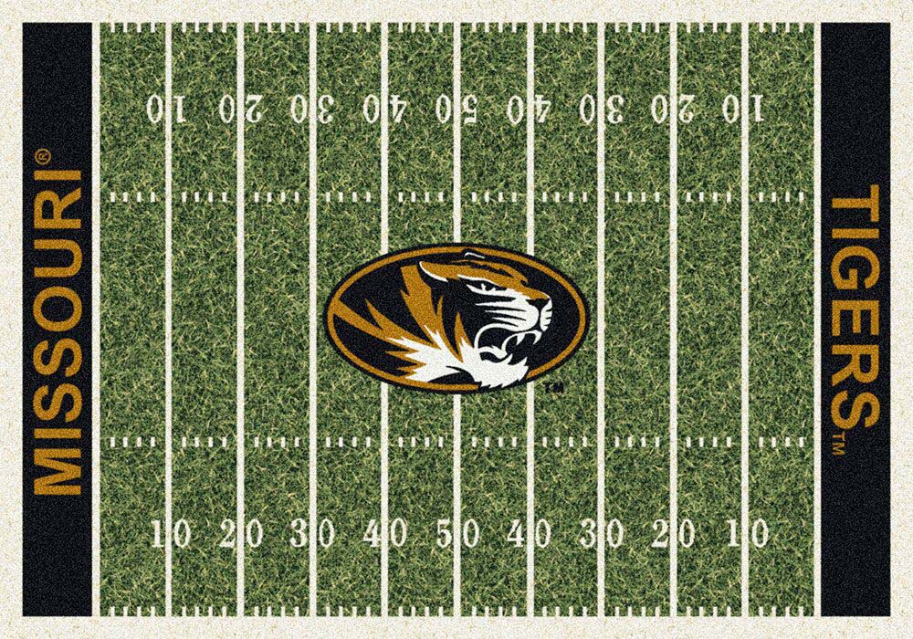 Missouri Tigers 3' 10" x 5' 4" Home Field Area Rug