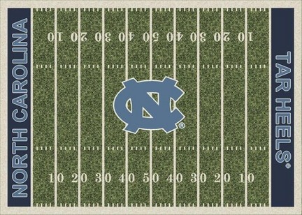 North Carolina Tar Heels 5' 4" x 7' 8" NCAA Home Field Area Rug