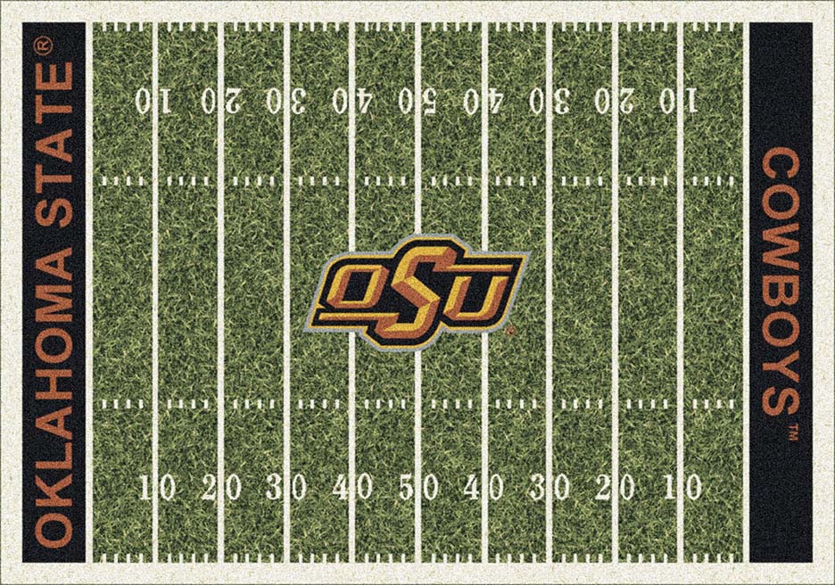 Oklahoma State Cowboys 5' 4" x 7' 8" NCAA Home Field Area Rug