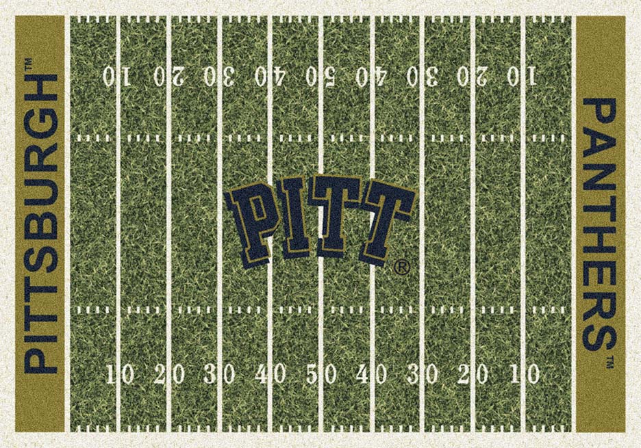 Pittsburgh Panthers 7' 8" x 10' 9" NCAA Home Field Area Rug
