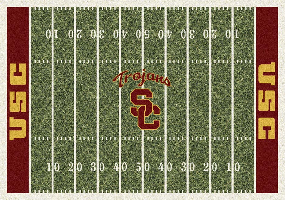 USC Trojans 5' 4" x 7' 8" NCAA Home Field Area Rug