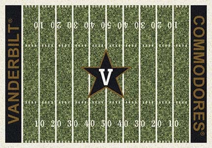 Vanderbilt Commodores 5' 4" x 7' 8" Home Field Area Rug