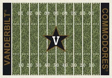 Vanderbilt Commodores 3' 10" x 5' 4" Home Field Area Rug
