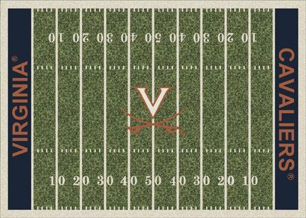 Virginia Cavaliers 7' 8" x 10' 9" NCAA Home Field Area Rug