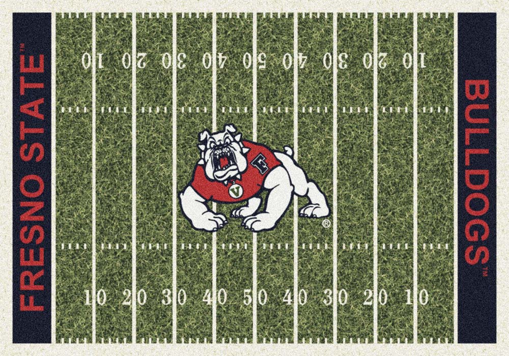 Fresno State Bulldogs 5' 4" x 7' 8" Home Field Area Rug