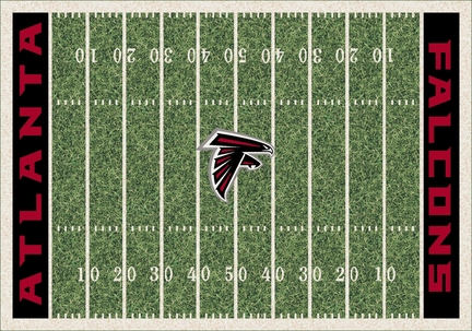 Atlanta Falcons 5' 4" x 7' 8" NFL Home Field Area Rug