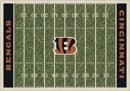 Cincinnati Bengals 7' 8" x 10' 9" NFL Home Field Area Rug
