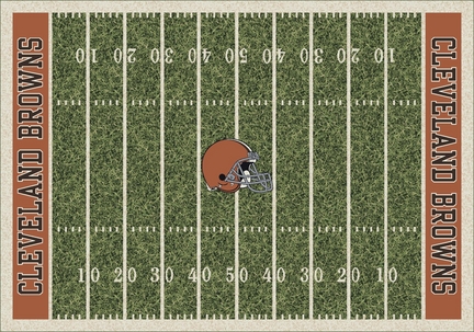 Cleveland Browns 5' 4" x 7' 8" NFL Home Field Area Rug