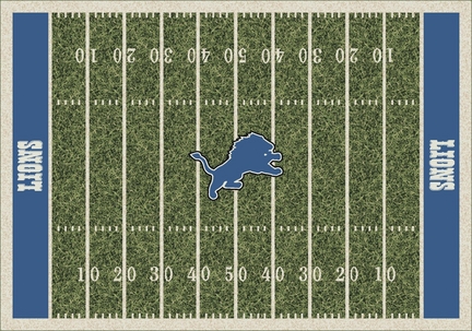 Detroit Lions 7' 8" x 10' 9" NFL Home Field Area Rug