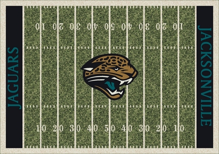 Jacksonville Jaguars 5' 4" x 7' 8" NFL Home Field Area Rug