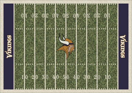Minnesota Vikings 5' 4" x 7' 8" NFL Home Field Area Rug