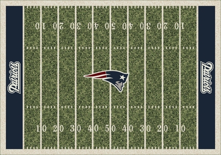 New England Patriots 5' 4" x 7' 8" NFL Home Field Area Rug