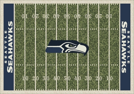 Seattle Seahawks 5' 4" x 7' 8" NFL Home Field Area Rug