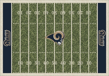 St. Louis Rams 5' 4" x 7' 8" NFL Home Field Area Rug