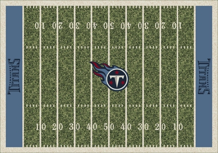 Tennessee Titans 7' 8" x 10' 9" NFL Home Field Area Rug