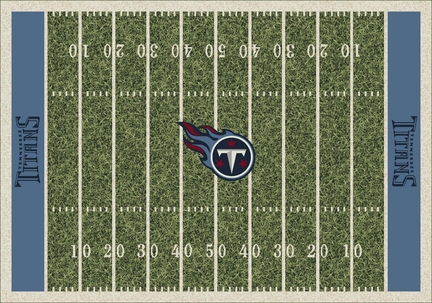 Tennessee Titans 7' 8" x 10' 9" NFL Home Field Area Rug