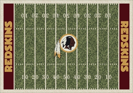 Washington Redskins 7' 8" x 10' 9" NFL Home Field Area Rug