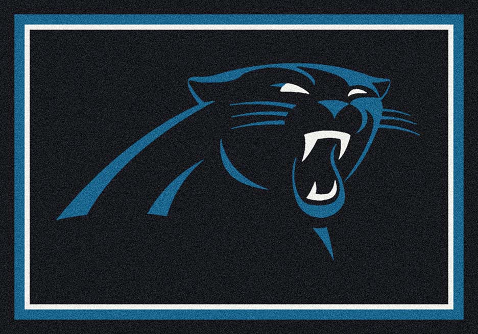 Carolina Panthers 3' 10" x 5' 4" Team Spirit Area Rug (Blue)